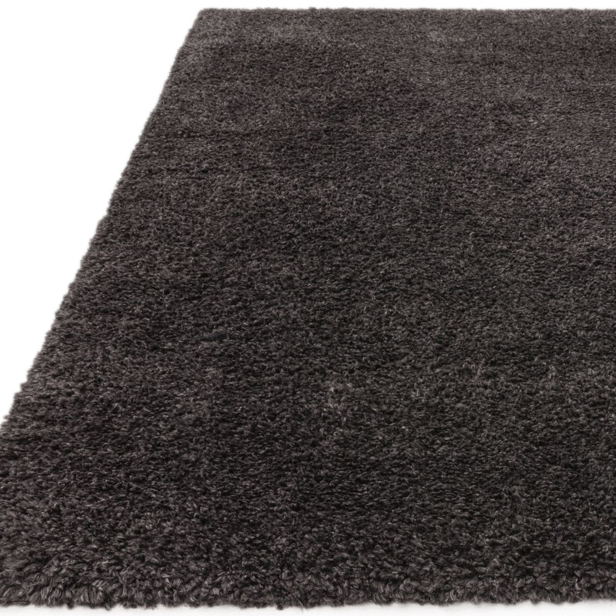 Ritchie Chunky Shaggy Rug - Charcoal
