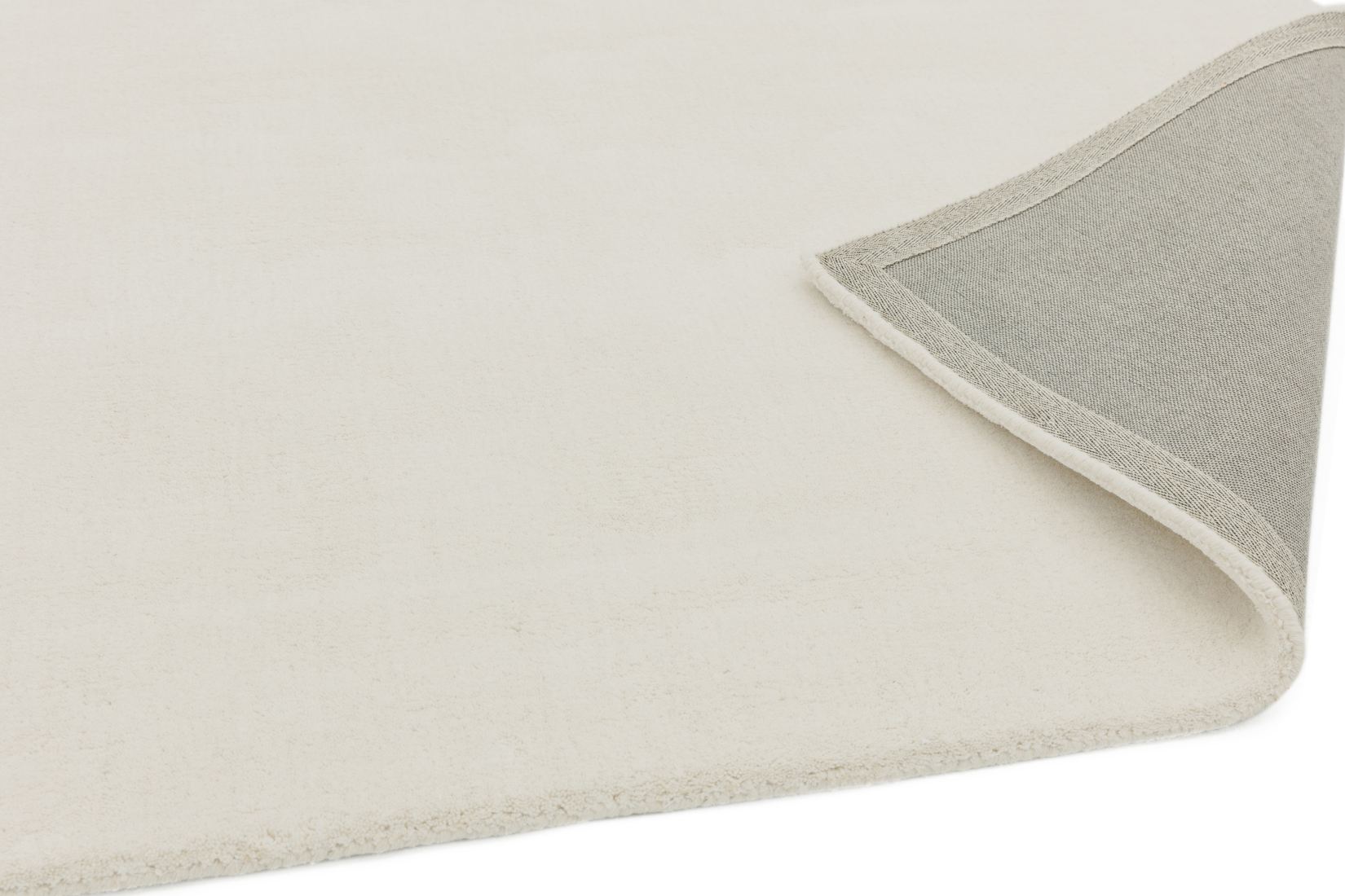 Aran Luxurious Wool & Viscose Rug - Ivory