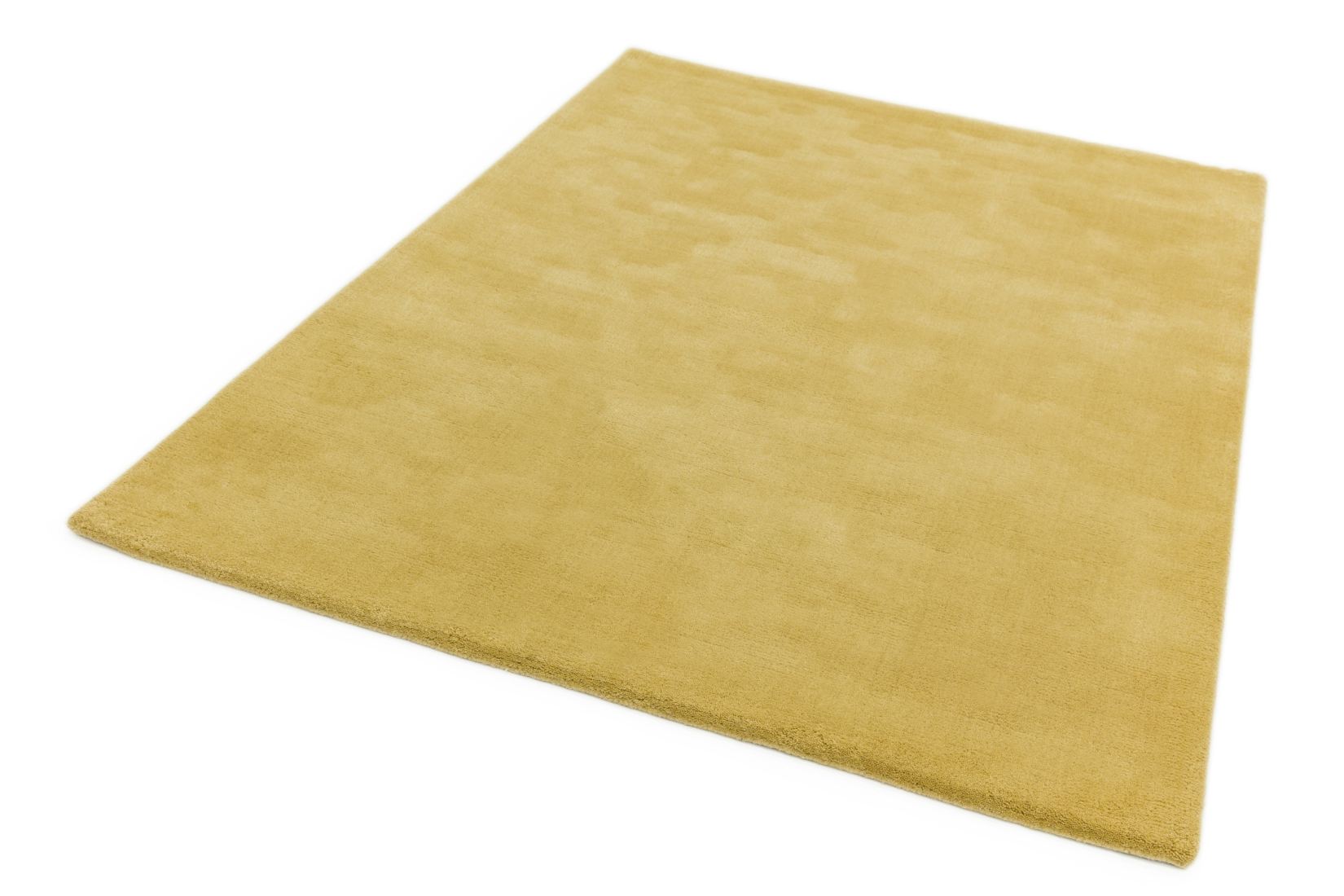 Aran Luxurious Wool & Viscose Rug - Jasmine Yellow