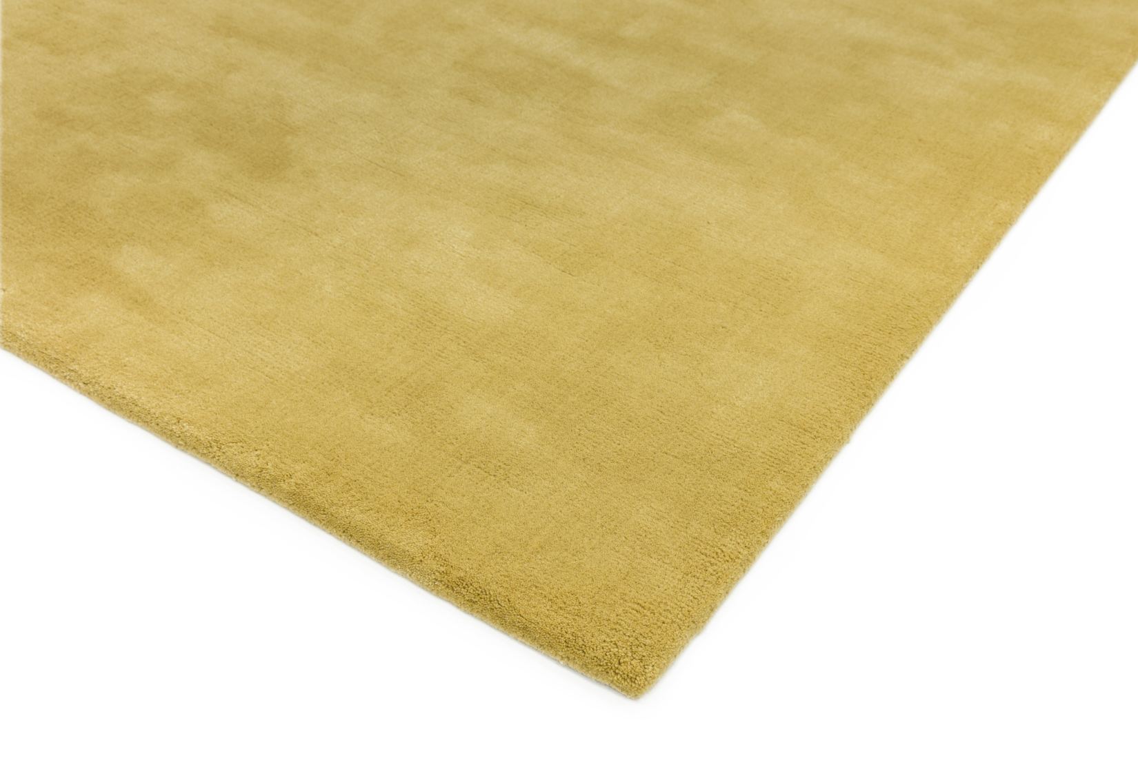 Aran Luxurious Wool & Viscose Rug - Jasmine Yellow