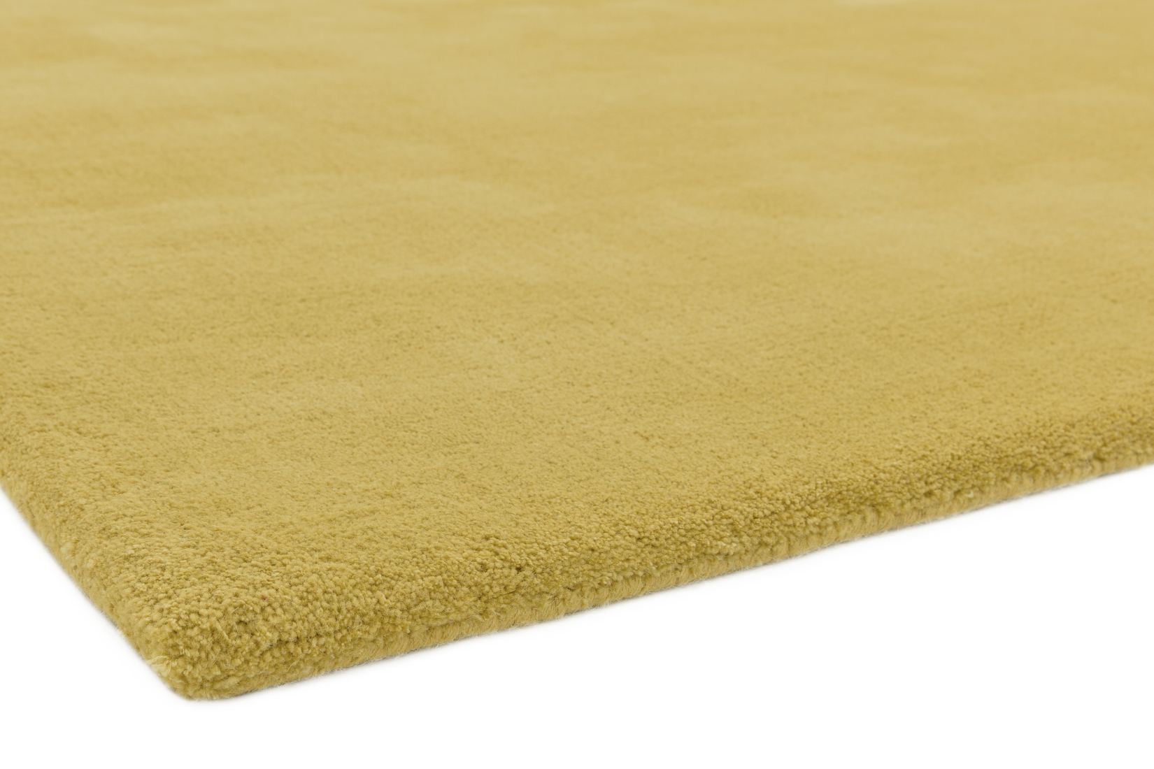 Aran Luxurious Wool & Viscose Rug - Jasmine Yellow