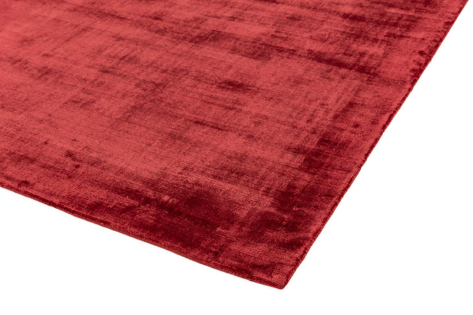 Blade Luxurious Dense Viscose Rug - Berry