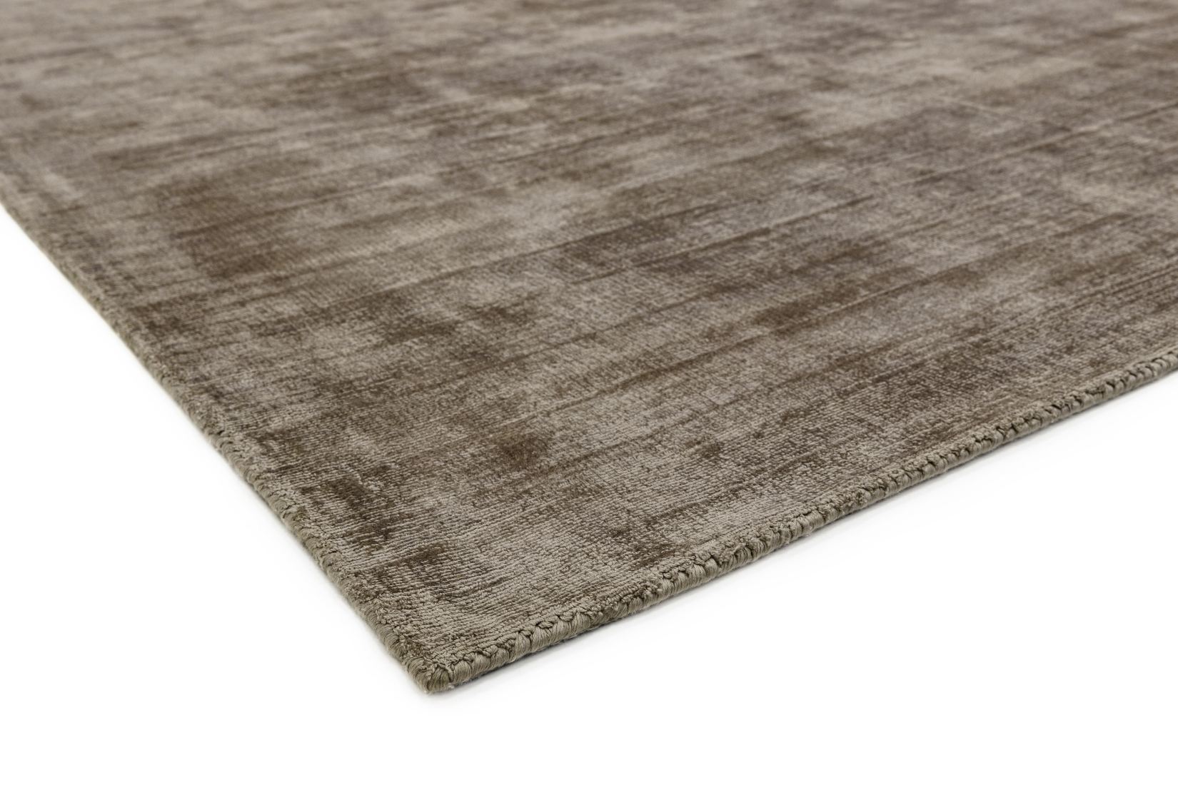 Blade Luxurious Dense Viscose Rug - Mocha