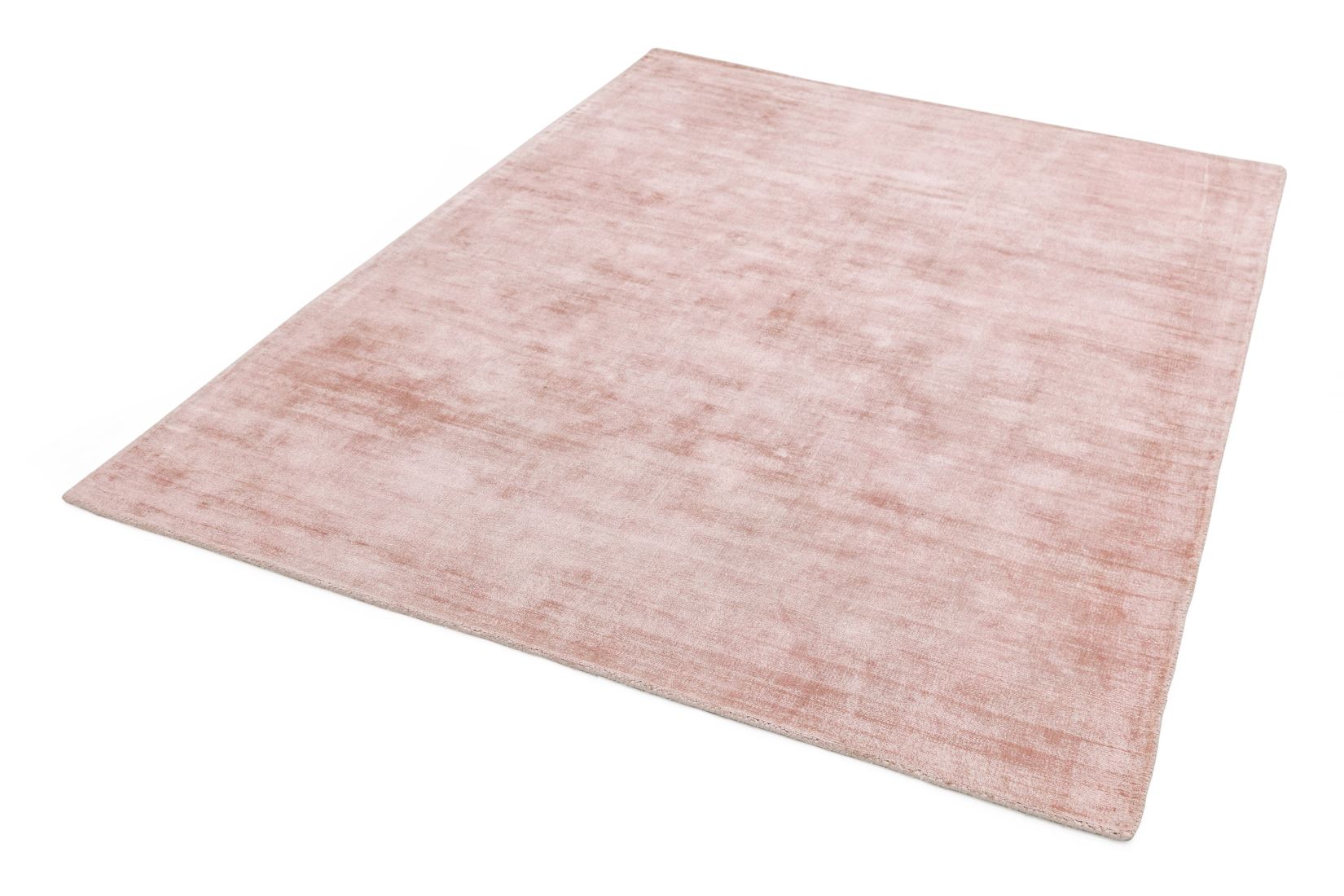 Blade Luxurious Dense Viscose Rug - Pink