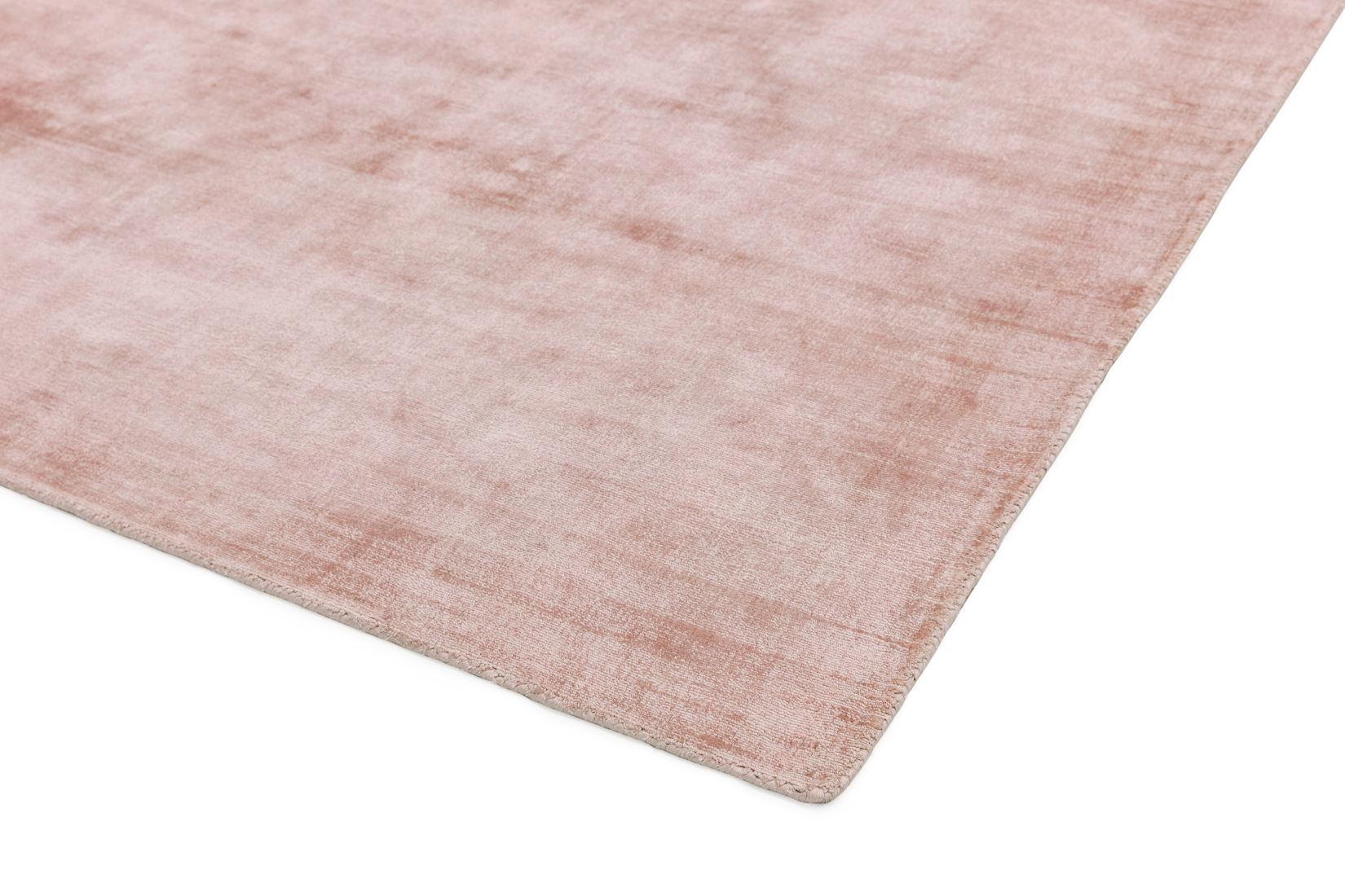 Blade Luxurious Dense Viscose Rug - Pink