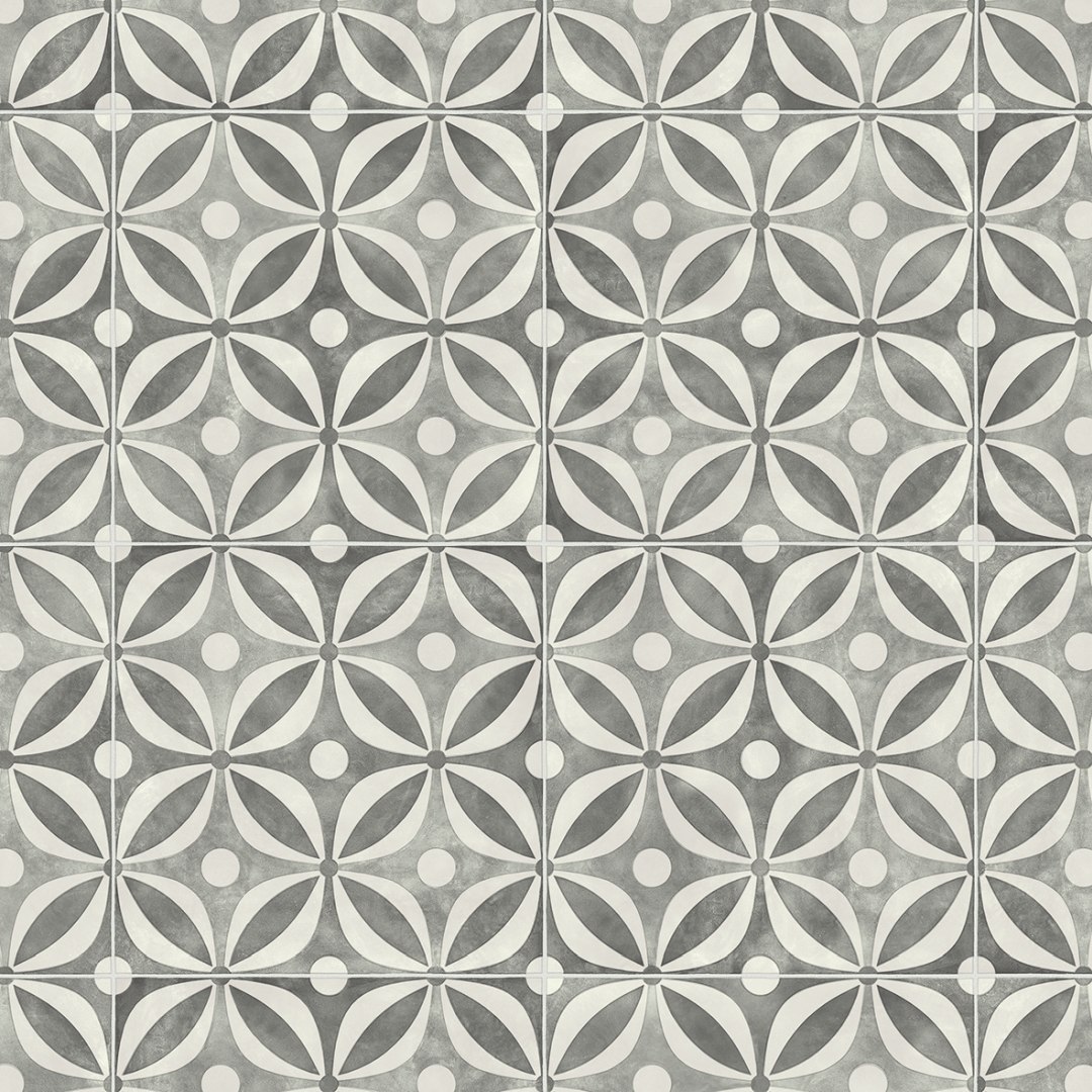 Natural Tiles Vinyl - Emilia Grey 96