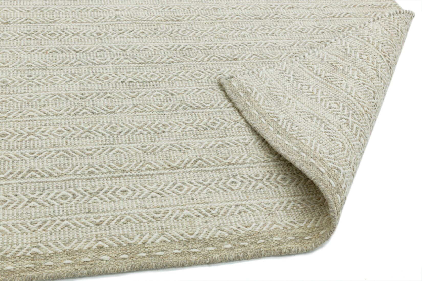 Knox Reversible Wool Rug - Sand