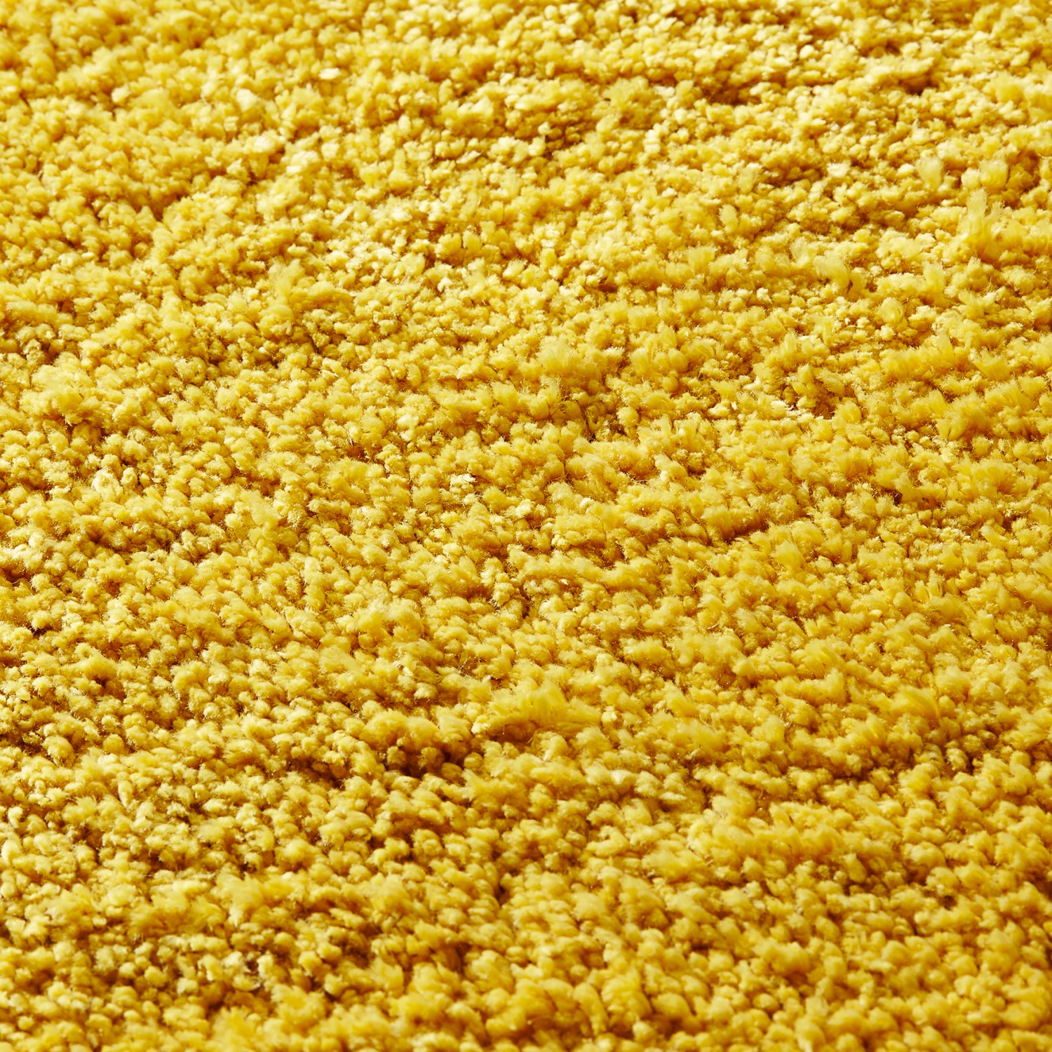 Softness Shaggy Rug - Mustard