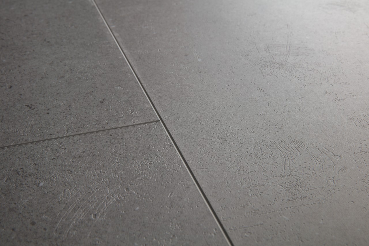 Ambient Click Tile LVT - Vibrant Medium Grey